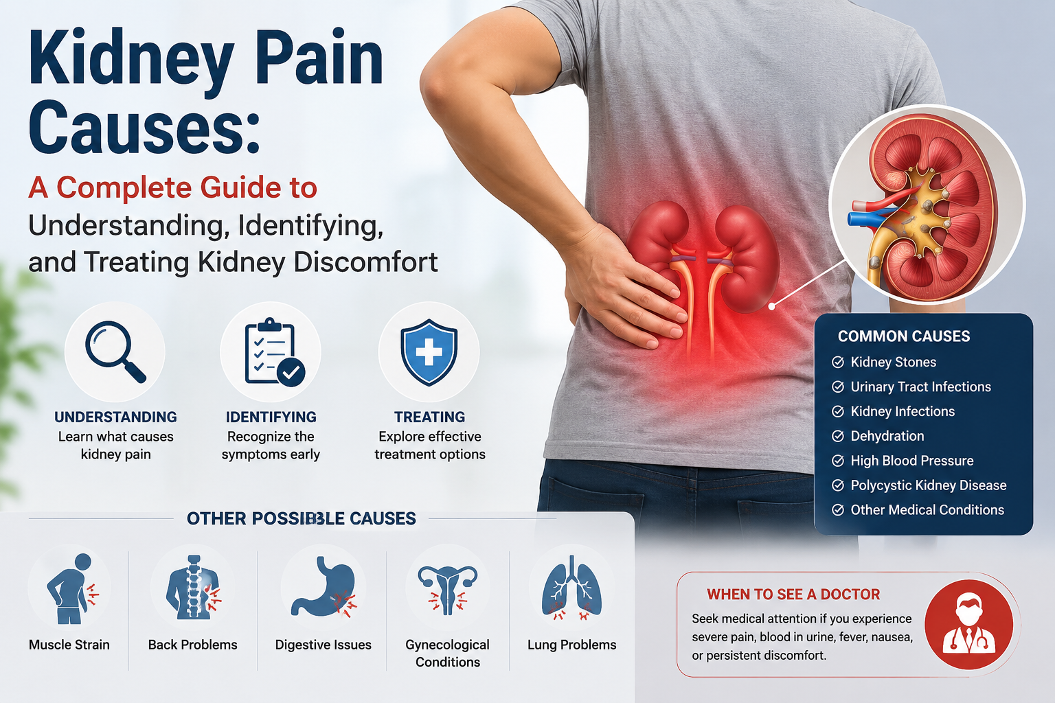 Kidney Pain Causes: A Complete Guide to Understanding, Identifying, and Treating Kidney Discomfort