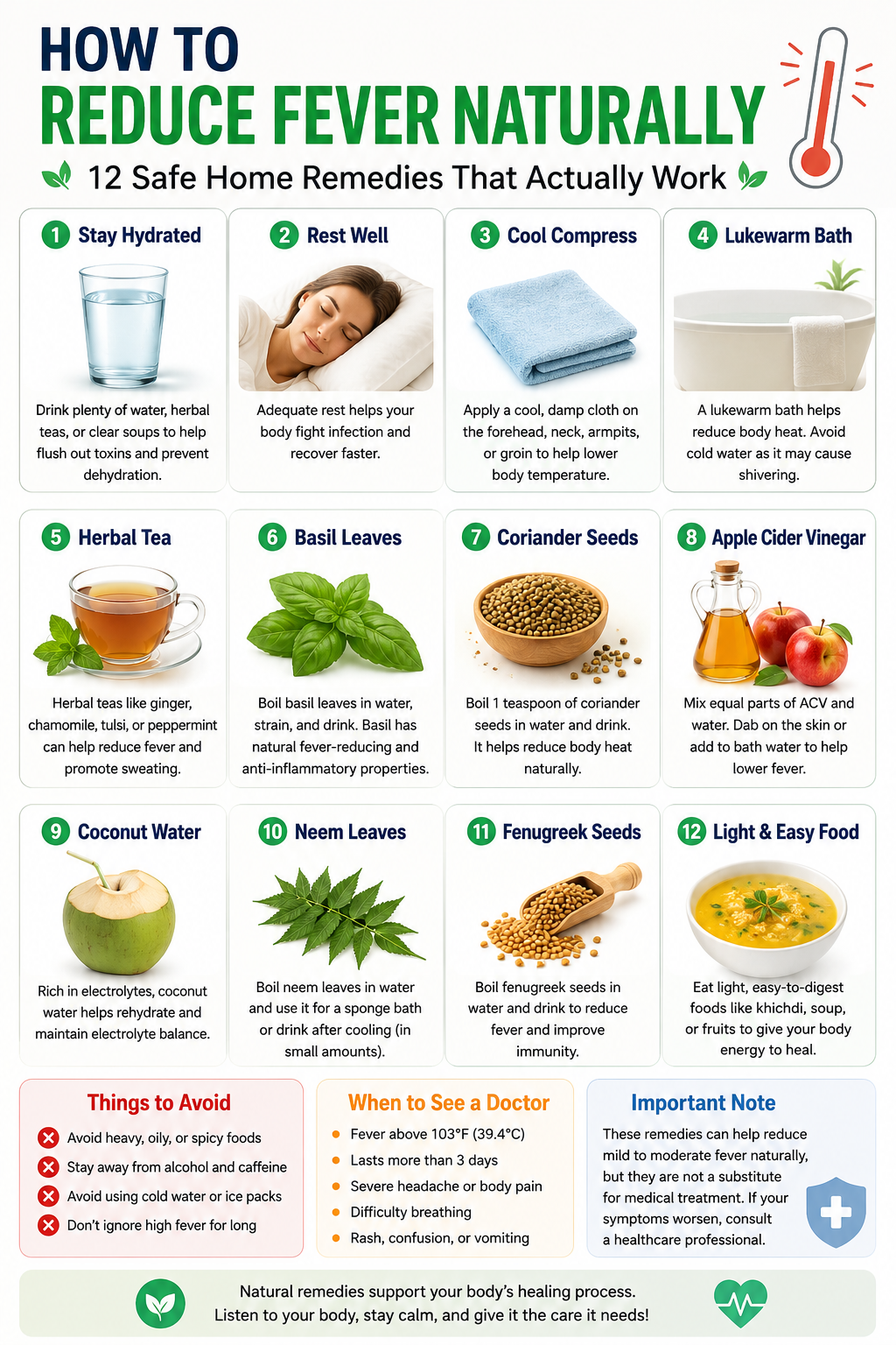 How to Reduce Fever Naturally: 12 Safe Home Remedies That Actually Work